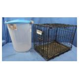 Small Pet Crate,Plastic Garbage Bin