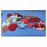 Winter & Christmas Knit Doll Clothes