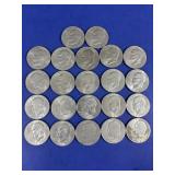 22) 1976 Eisenhower Dollars