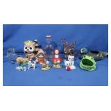 Vintage Snow Crest Beverages Glass Bear Bottle