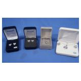 NIB Sterling Earring/Pendant Set, NIB Sterling