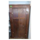Vintage Solid Wood Wardrobe 34"Wx66.5"H