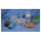 Vintage Carnival Glass Bowl Iridescent