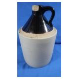 Vintage Stoneware Whiskey Jug *chips and niches
