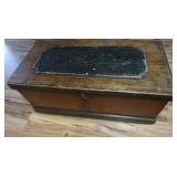 Wooden Chest 38.5x18.75x16.5"H