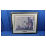 Framed Print "A Special Pleasure" 23x20"