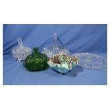 Decorative Pottery Dish w/ "Handmade 335 X"