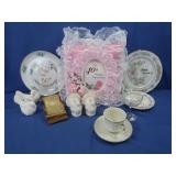 50th Anniversary Items,Ceramic Candle Holders