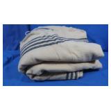 Wool Blanket approx 137x123"