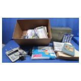 File Box, TI Calculator,Organizer,Journals