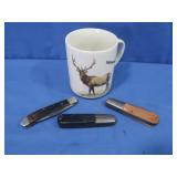 Parker-Edwards &2 Barlow Pocket Knives,Souvenir