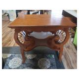 Decorative Wooden Table 30.25x22x30"H