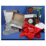 Car Wreath,Tinsel,Stockings &more