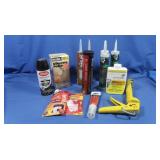 Caulking Gun,Liquid Nails,Concrete Patch&more