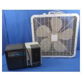 Robeson Floor Fan 22x22x6"(works) &Bionaire Air