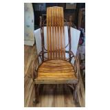 Vintage Bentwood Twig Rocking Chair