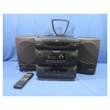 Sharp AM/FM Cassette Player & CD Non-Working & 2