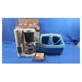 B&D 12 Cup Coffee Maker&Foot Spa w/Soap