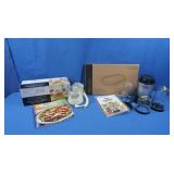 Pampered Chef Bamboo Platter,Mandoline,Magic