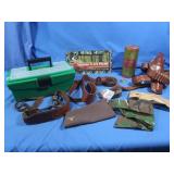 Leather Holsters,Gun Powder,Storage Case&more