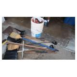 Snow Shovels,5 Gallon Buckets,Brooms&more