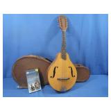 Vintage Kay Mandolin with case(case rough)