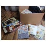 Lg lot of Crafting Fabric Pieces