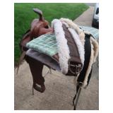 Raman 1303 Western Stock Saddle 17"