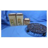 Tin Cannisters & more