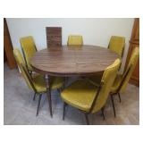 Kitchen Table &Chairs w/leaf (12") 48x42"