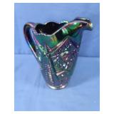 Vintage L.E. Smith Carnival Glass Pitcher