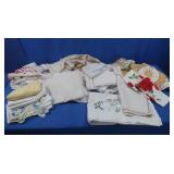 Crocheted Doilies, Placemats, sm Linens &more