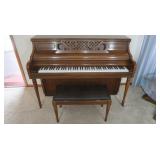 Vintage Kimball Artist Console Piano