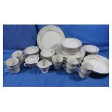 Vintage Fine China of Japan Dish Set,54 pcs