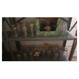 2 Shelves Glass Canning Jars