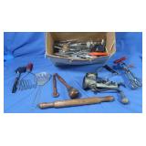 Meat Grinder&Kitchen Utensils - Many Vintage
