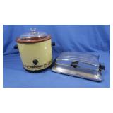 Rival Crock-Pot & Vintage Hotplate-No Plug