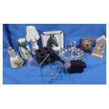 Vintage Porcelain Floral Dec,Handbells&more Home