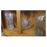 Vases &Bowls -1 vase is lead crystal (France)