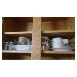 Mugs,Bowls, Salt&Pepper Shakers