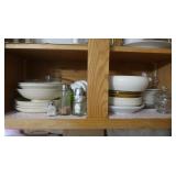 Plates,Bowls, Salt&Pepper Shakers,Creamer,Sugar