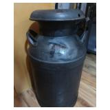 Vintage Metal Milk Can 24"H