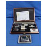 Gun Cleaning Kit & Belt Buckle