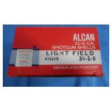 Alcan 12ga Shotgun Shells, Full box-25  3.25