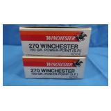 32 Rds. 270 Winchester 150gr, Powerpoint