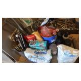 Tabletop Contents-Emergency Flares,Lg Bolts&more