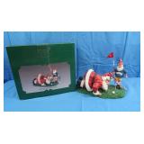 Golfing Santa KSA Collectibles "Sizing uo the