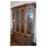 China Cabinet-2 pc w/2 Glass Shelves-48x75"H