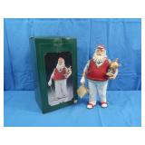 Golfing Santa KSA Collectibles FAbriche "Winners