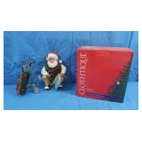 2001 Golfing Santa Clothique "Pondering the Putt"